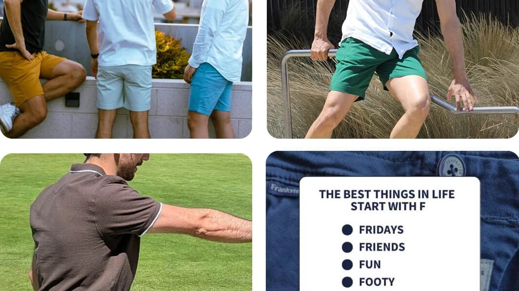 Frankster vs. Country Road vs. Gazman – Who Makes the Best Men’s Shorts in Australia - Frankster