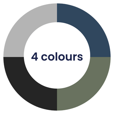 The Comfies colour wheel: men's lounge shorts in 4 colours