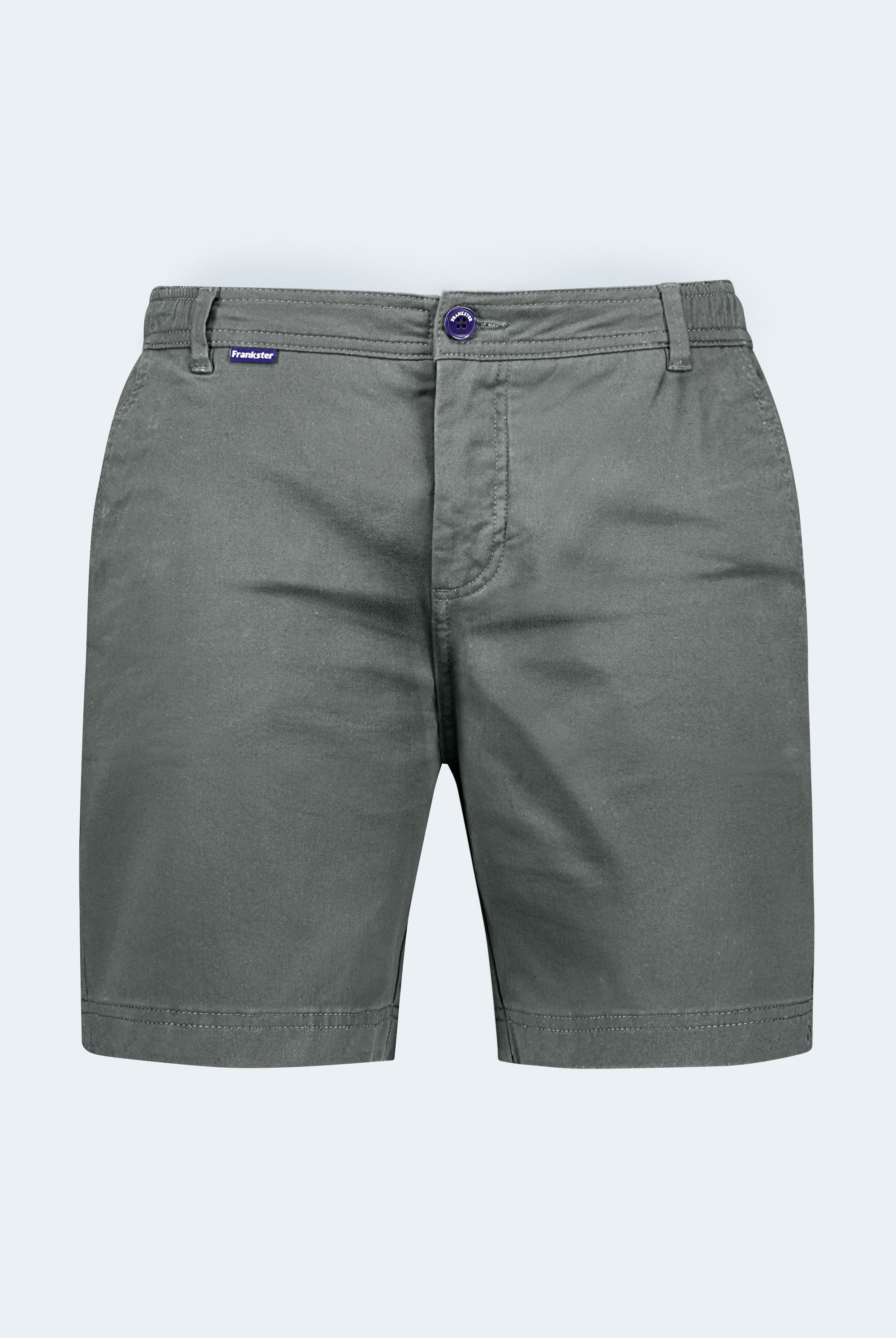 The Urbanites - Frankster Stretch Cotton Grey Men Shorts