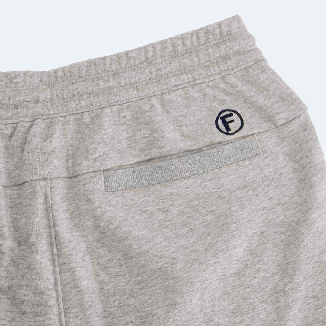 Frankster Lunar Light Grey Comfies Lounge Shorts Back Pocket