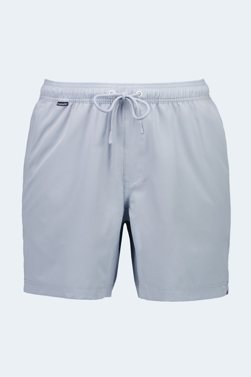 Blueprints * The Sporties by Frankster, light grey Men's Shorts in smooth fabric with a drawstring waist and relaxed fit