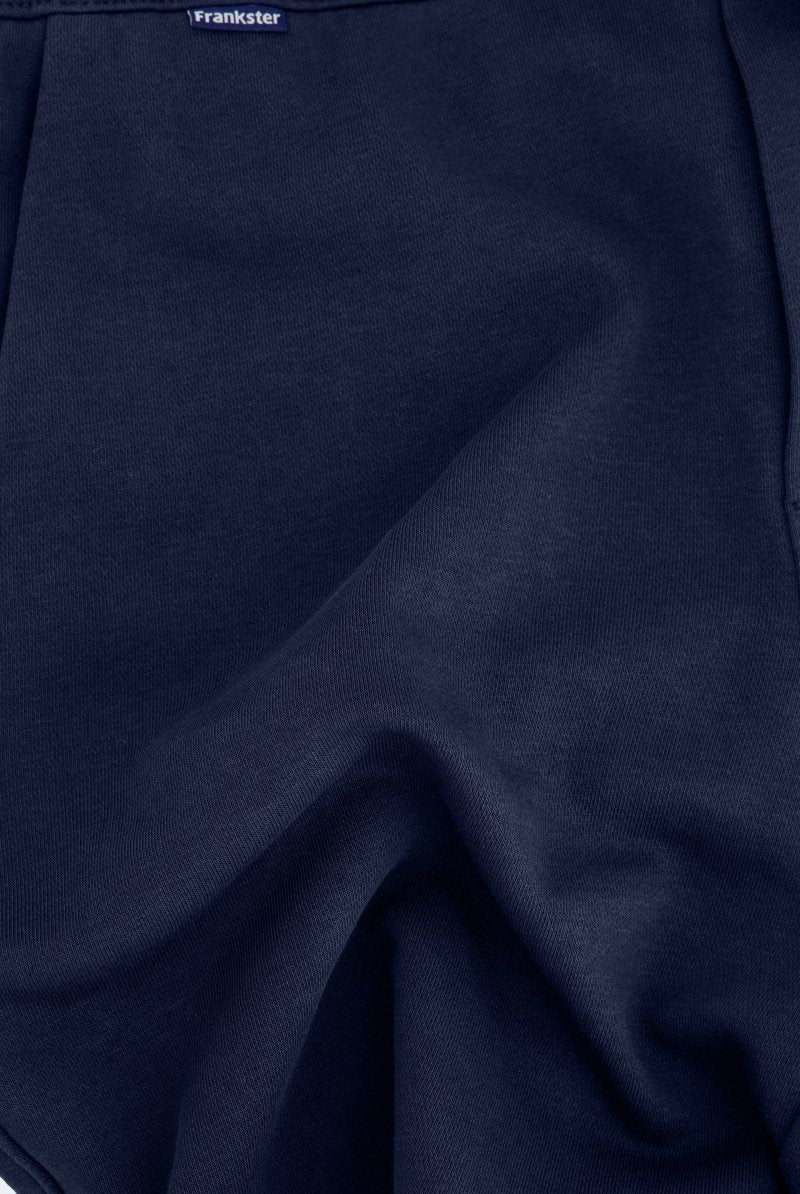 The Comfies Lounge Shorts Chillers Dark Blue Frankster Fabric