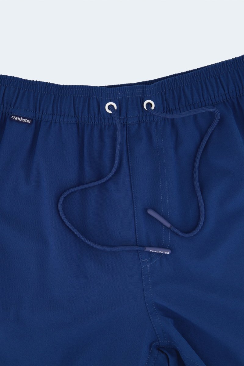 Chillers * The Sporties Men's Shorts by Frankster in navy blue fabric with elasticated waistband and drawcord for comfortable wear