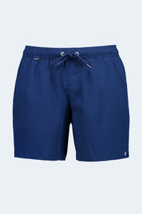 Frankster Chillers * The Swims navy Men's Shorts in smooth fabric with elastic drawstring waistband and hidden zip pocket