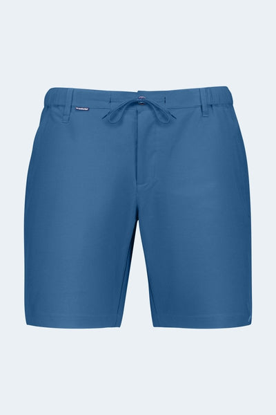Harbors * The Actives Frankster men's shorts in mid blue lightweight fabric with drawstring waist for active comfort
