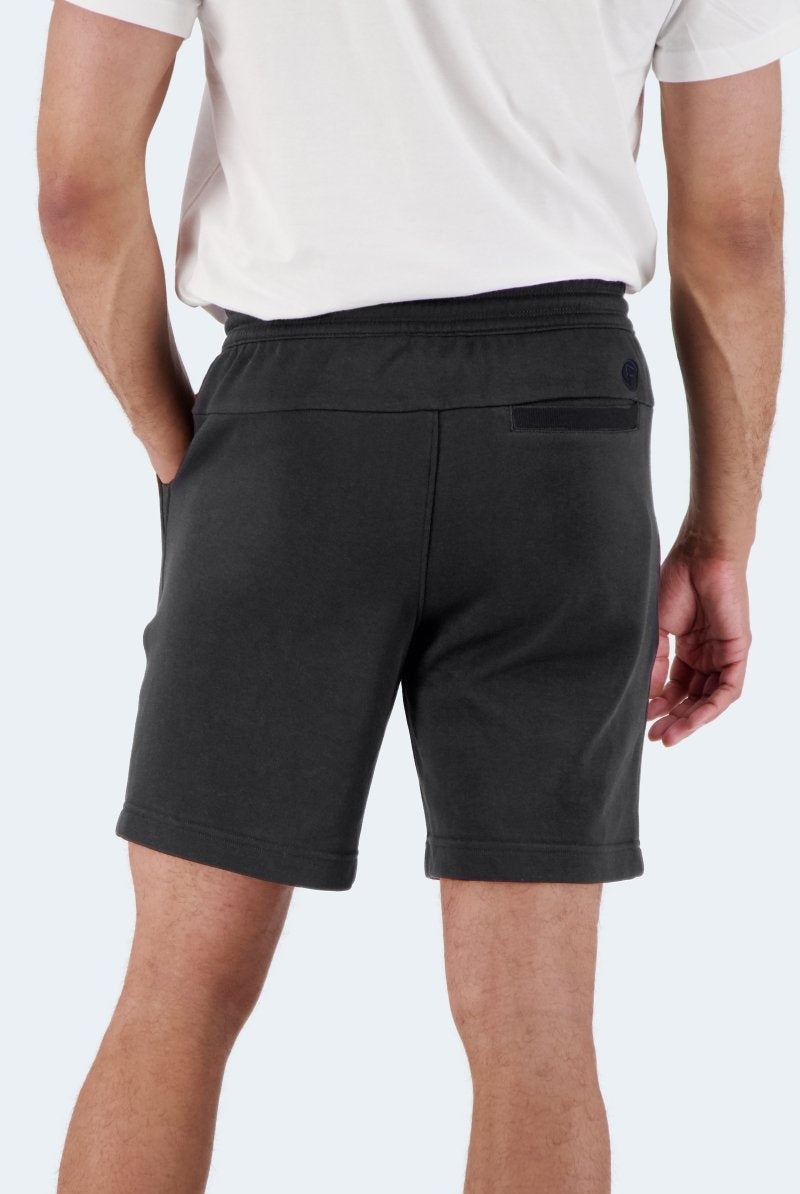 The Comfies Lounge Shorts Midnights Black Frankster Model Back