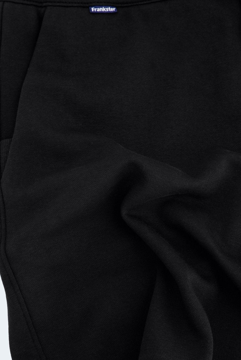 The Comfies Lounge Shorts Midnights Black Frankster Fabric