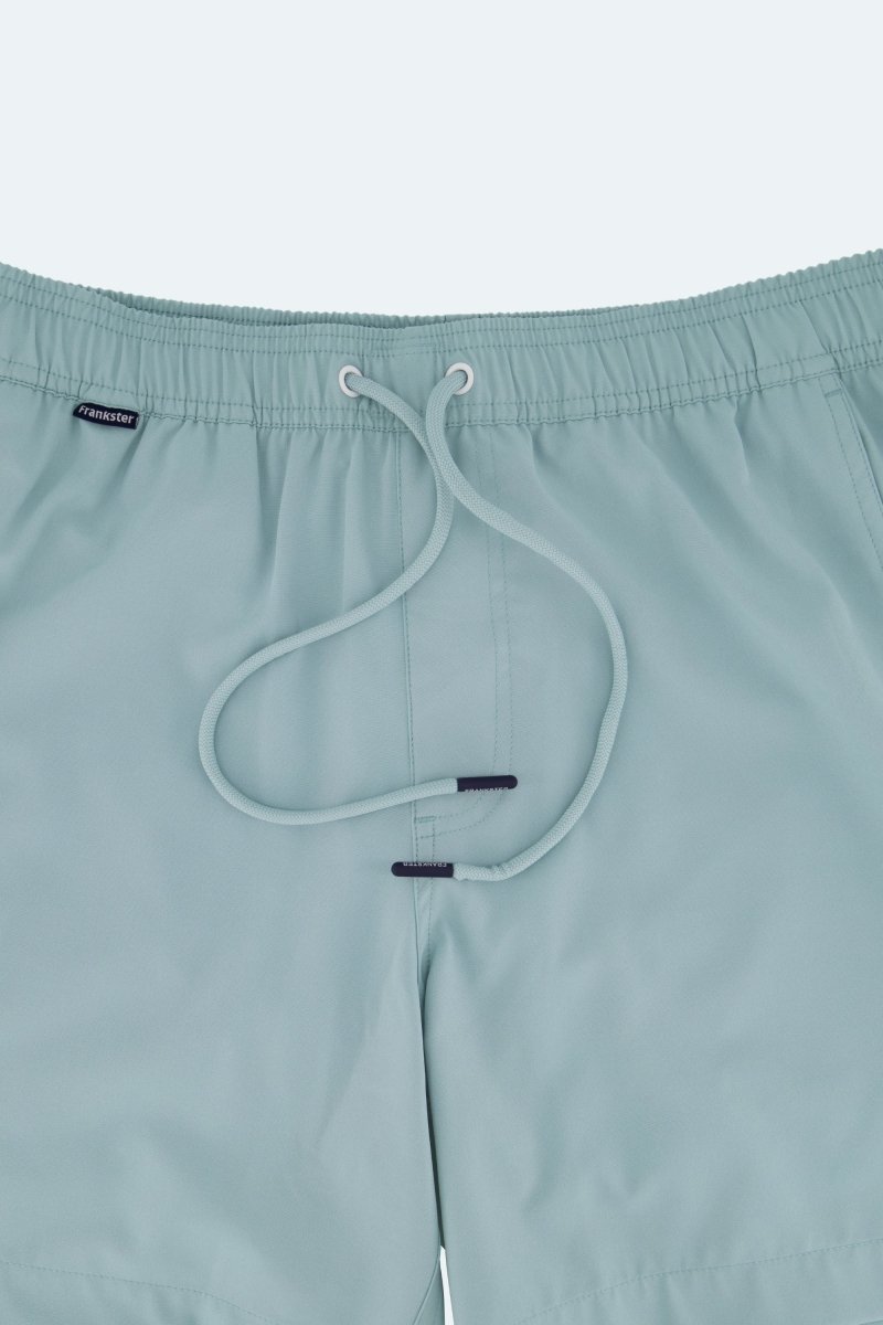 Velvets * The Swims by Frankster in pale blue lightweight fabric with drawstring waist for men's shorts and swim shorts