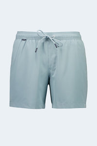 Velvets * The Swims by Frankster, pale blue Men's Shorts in smooth lightweight fabric with an elasticated waistband and drawstring