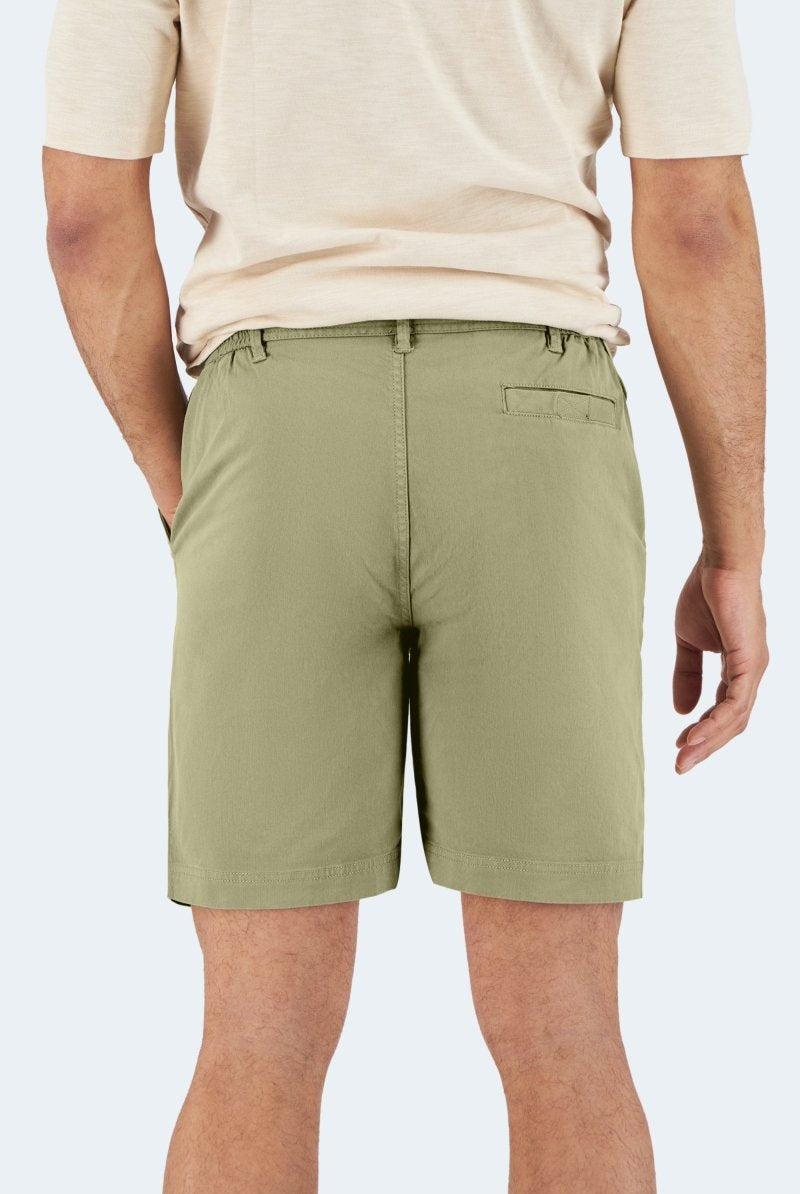 The Virgins Frankster Olive Green stretch cotton men's chino shorts