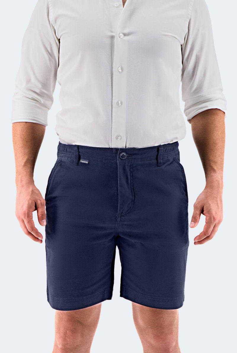 The Chillers - Frankster Stretch Cotton Dark Blue Men Shorts