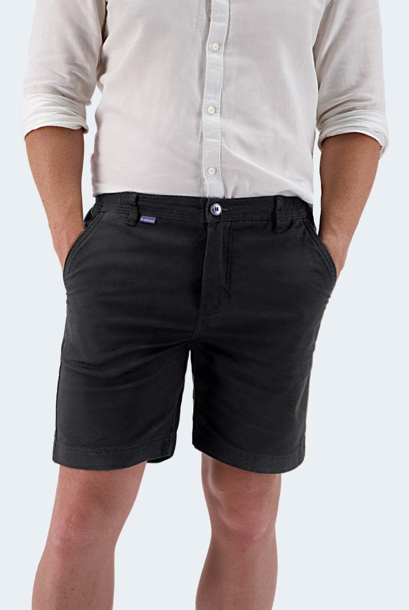 The Midnights - Frankster Stretch Cotton Black Men Shorts