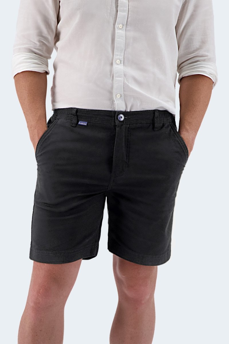 The Midnights - Frankster Stretch Cotton Black Men Shorts
