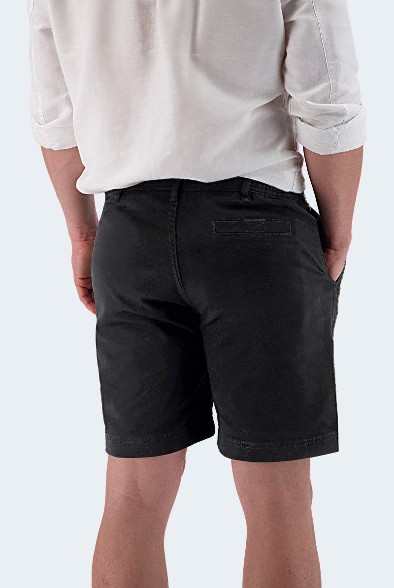 The Midnights - Frankster Stretch Cotton Black Men Shorts