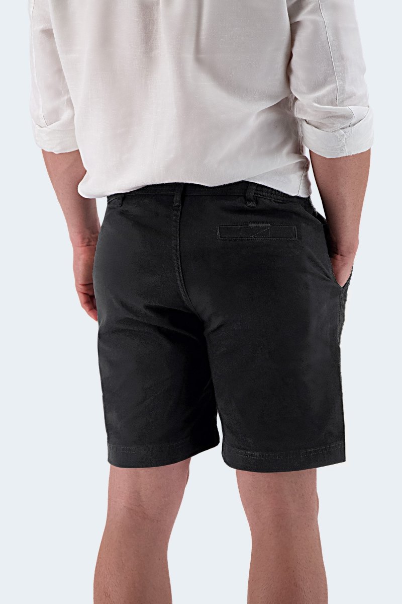 The Midnights - Frankster Stretch Cotton Black Men Shorts
