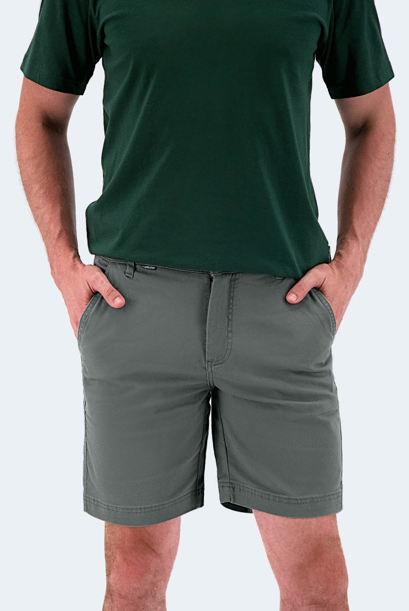 The Urbanites - Frankster Stretch Cotton Dark Grey Men Shorts