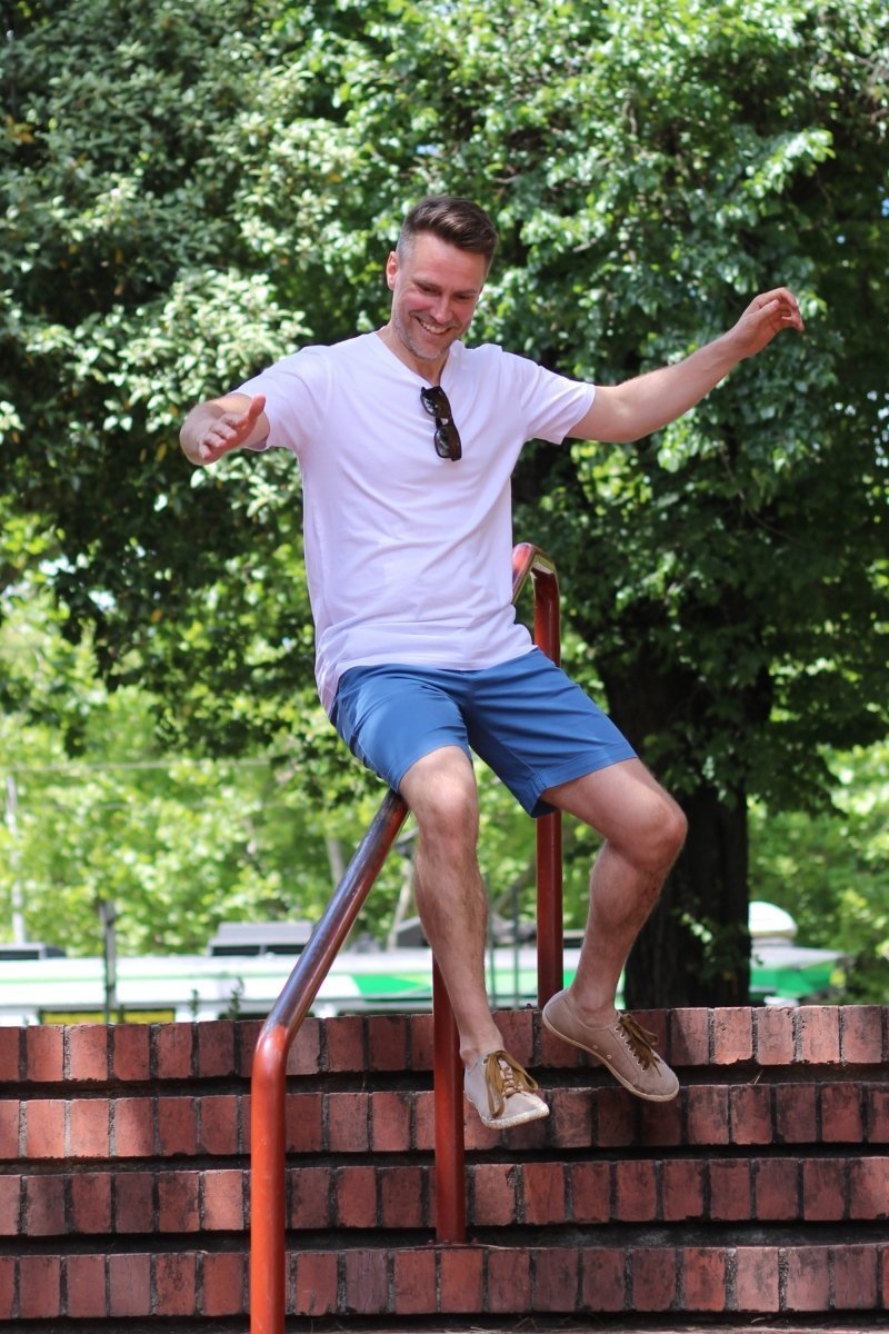 Men's Blue Shorts - Frankster