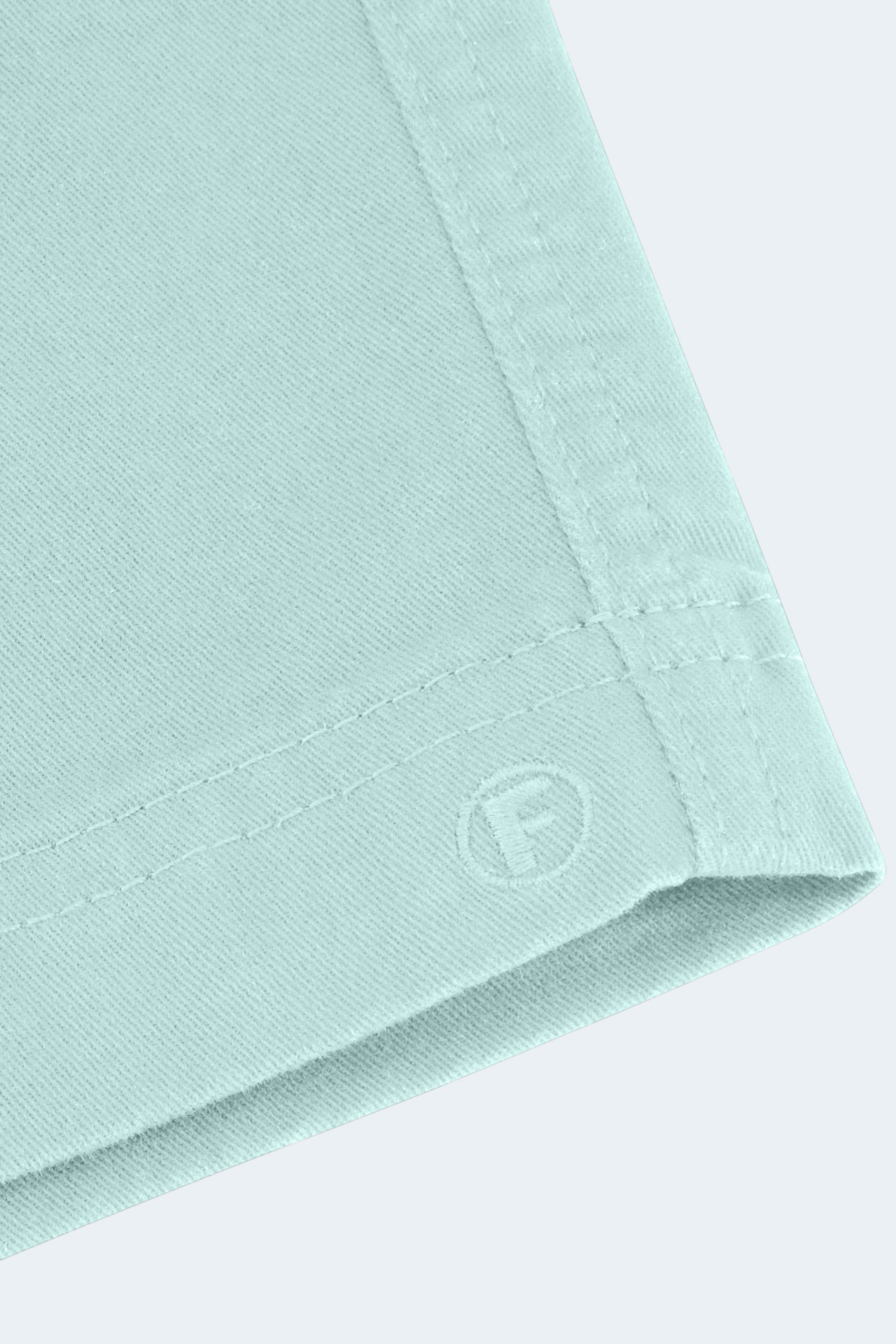 The Rays - Frankster Stretch Cotton Light Green Men Shorts