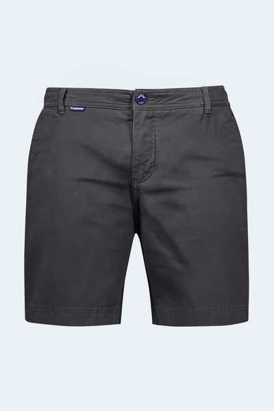 Frankster black men's shorts with button front, casual style from the Midnights * The Everydays collection