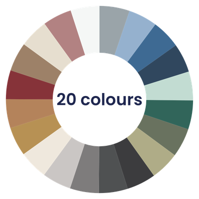 The Everydays colour wheel: men's chino shorts in 20 colours