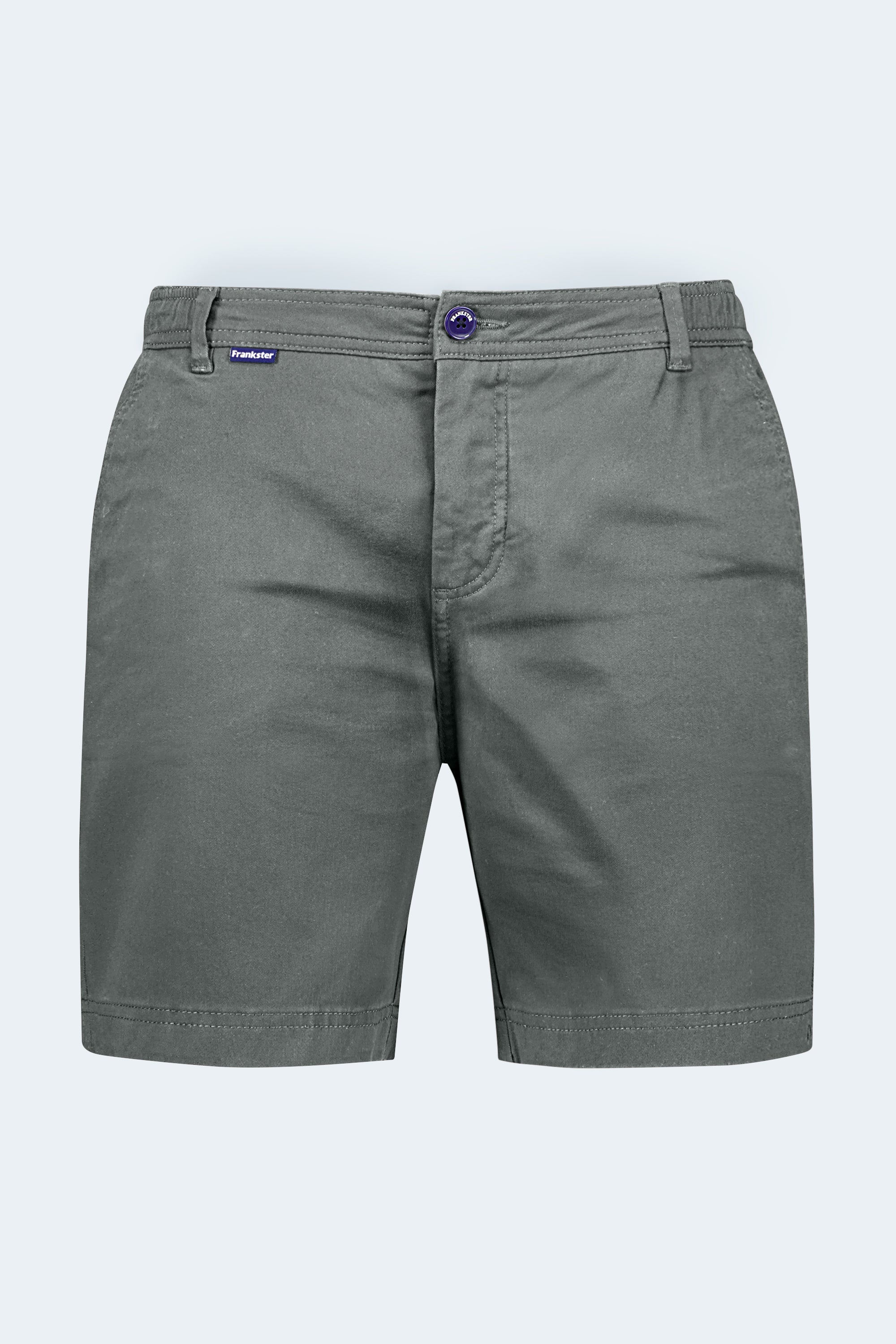 The Urbanites - Frankster Stretch Cotton Grey Men Shorts