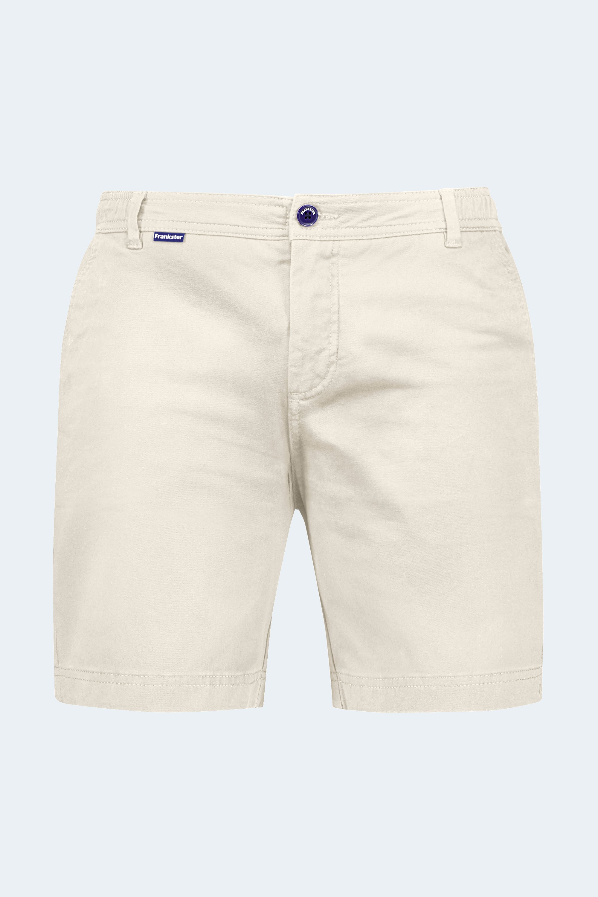 The Mirages - Frankster Stretch Cotton White Men Shorts