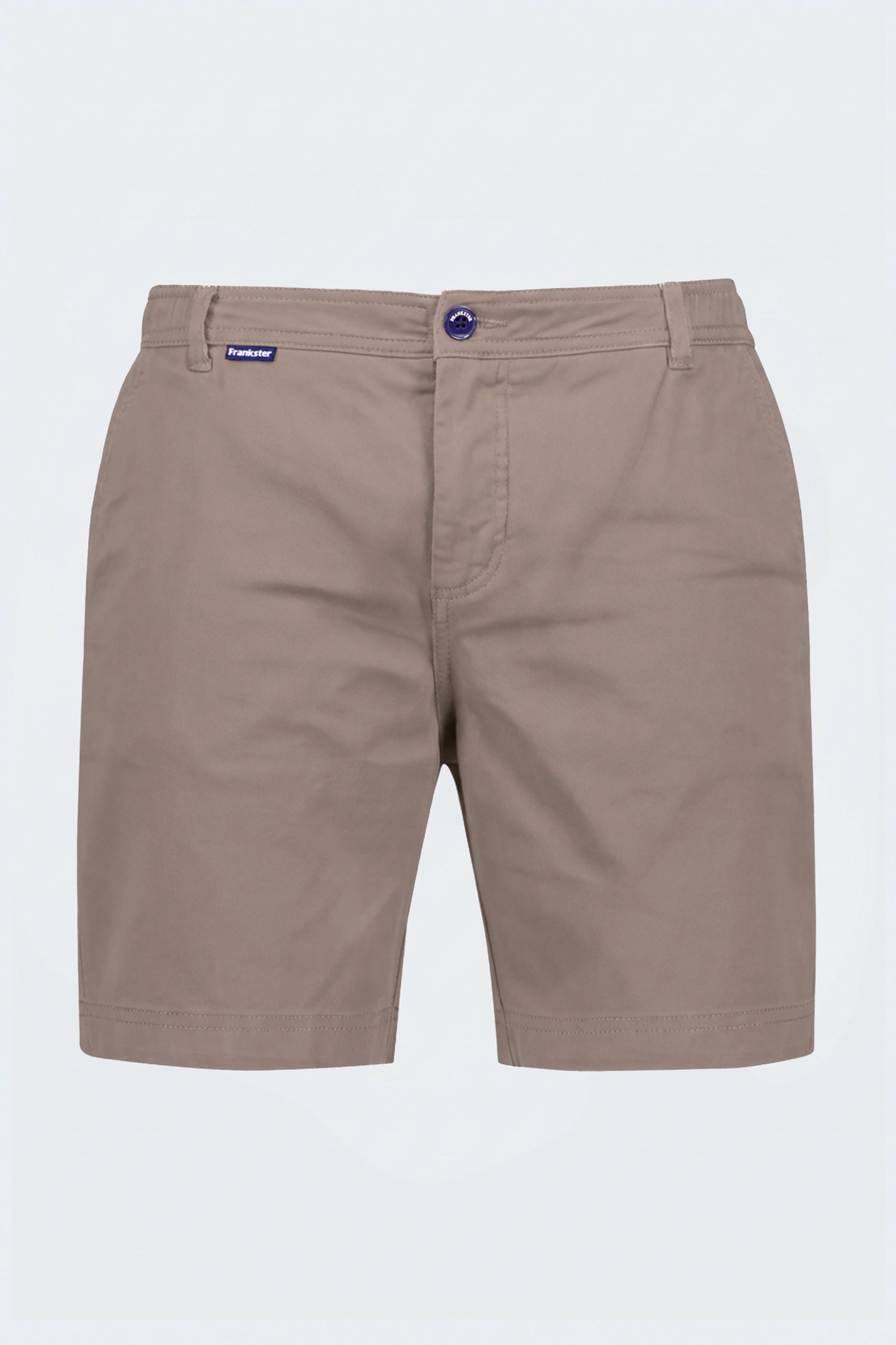 Nomads * The Everydays men's shorts by Frankster in a versatile taupe color, made from soft, durable cotton fabric for all-day comfort.