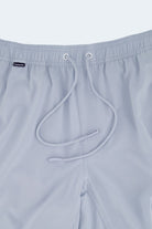 Blueprints * The Sporties Frankster Men's Shorts in pale blue with an elastic waistband and drawstring in smooth lightweight fabric