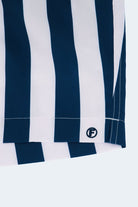 Cabanas * The Swims by Frankster navy and white striped Men's Shorts in soft lightweight fabric with logo detail