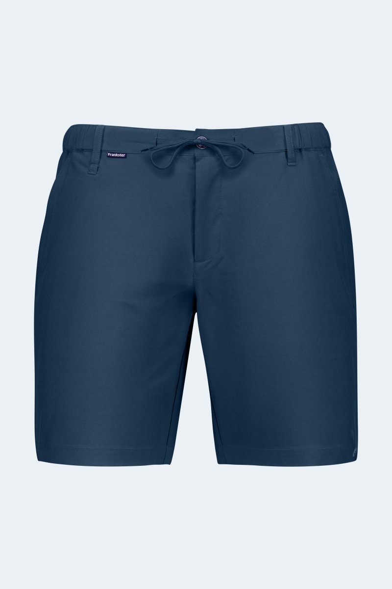 Frankster Chillers * The Actives dark blue lightweight men's shorts made from breathable fabric for active wear