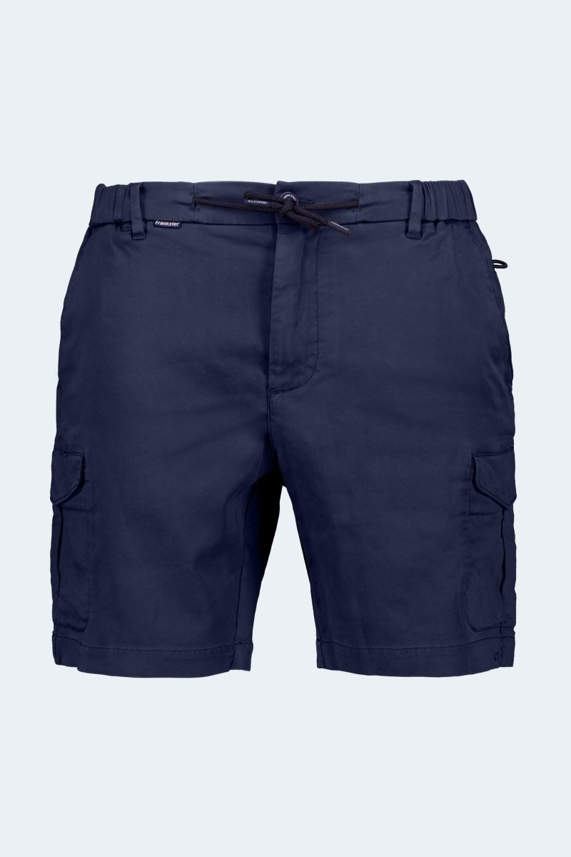 Chillers * The Aussies Frankster navy blue premium cotton men's cargo shorts with extra pockets and durable build