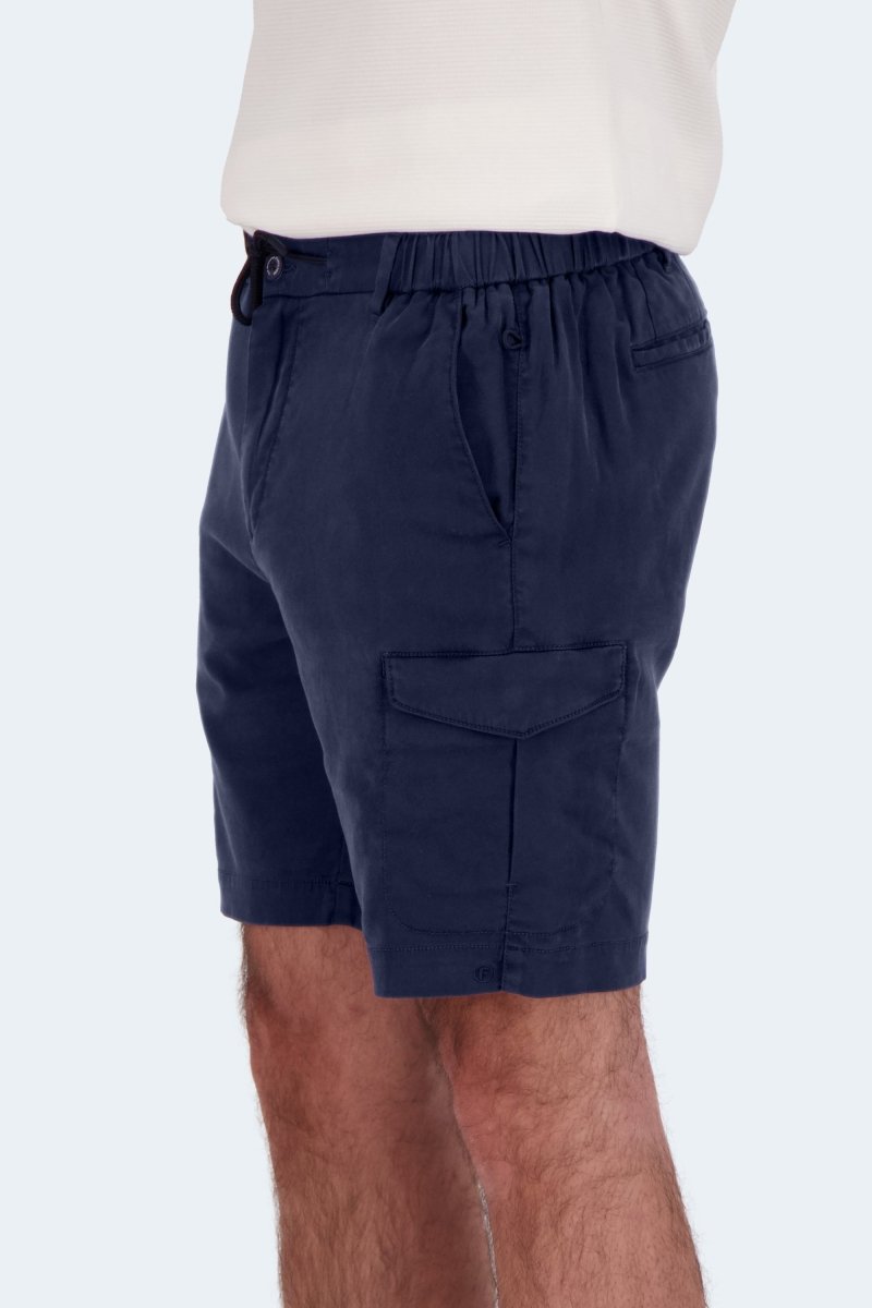 Chillers * The Aussies dark blue premium cotton cargo men's shorts by Frankster with extra pockets and durable build