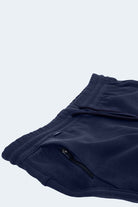 The Comfies Lounge Shorts Chillers Dark Blue Frankster Hidden Zipper