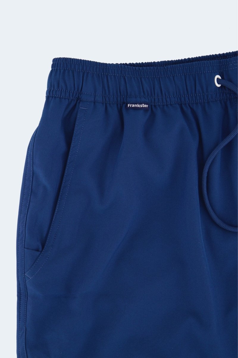 Frankster Chillers * The Swims blue Men's Shorts in smooth fabric with an elastic waistband and side pocket close up