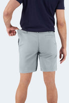 The Coastlines Frankster Blue Grey stretch cotton men's chino shorts