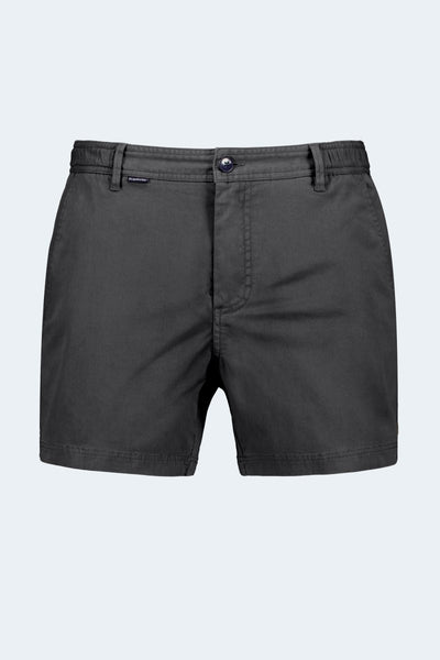 Midnights * The Shorties black stretch cotton men's shorts by Frankster with a sharp, versatile fit and comfortable design