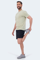 Frankster Midnights * The Sporties Men's Shorts in dark navy fabric styled as comfortable Shorts for Men for everyday wear