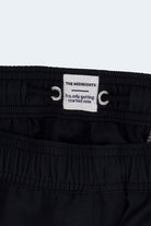 Midnights * The Sporties black Men's Shorts in soft fabric with elastic waistband and drawcord by Frankster