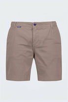 Nomads * The Everydays men's shorts by Frankster in a versatile taupe color, made from soft, durable cotton fabric for all-day comfort.