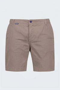 Nomads * The Everydays men's shorts by Frankster in a versatile taupe color, made from soft, durable cotton fabric for all-day comfort.