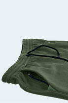 The Comfies Lounge Shorts Rebel Army Green Frankster Hidden Zipper