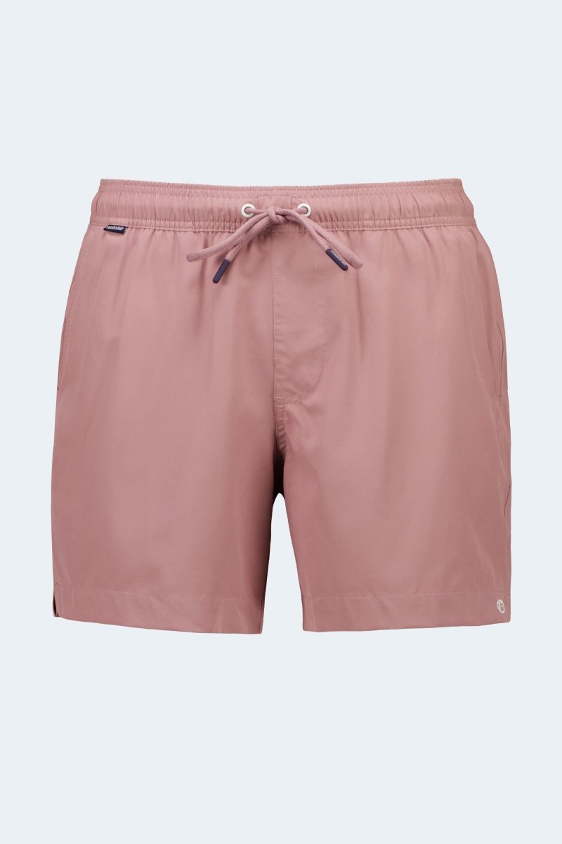 Sundowners * The Swims by Frankster, pink Men's Shorts with elasticated drawstring waist and relaxed everyday fit