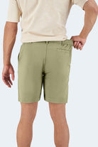 The Virgins Frankster Olive Green stretch cotton men's chino shorts