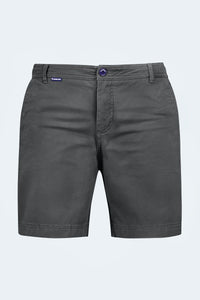 Volcans * The Everydays charcoal men's shorts by Frankster featuring a button front and belt loops