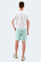 The Rays - Frankster Stretch Cotton Light Green Men Shorts