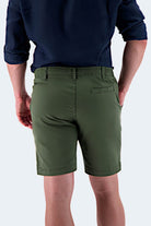 The Rebels - Frankster Stretch Cotton Light Grey Green Men Shorts