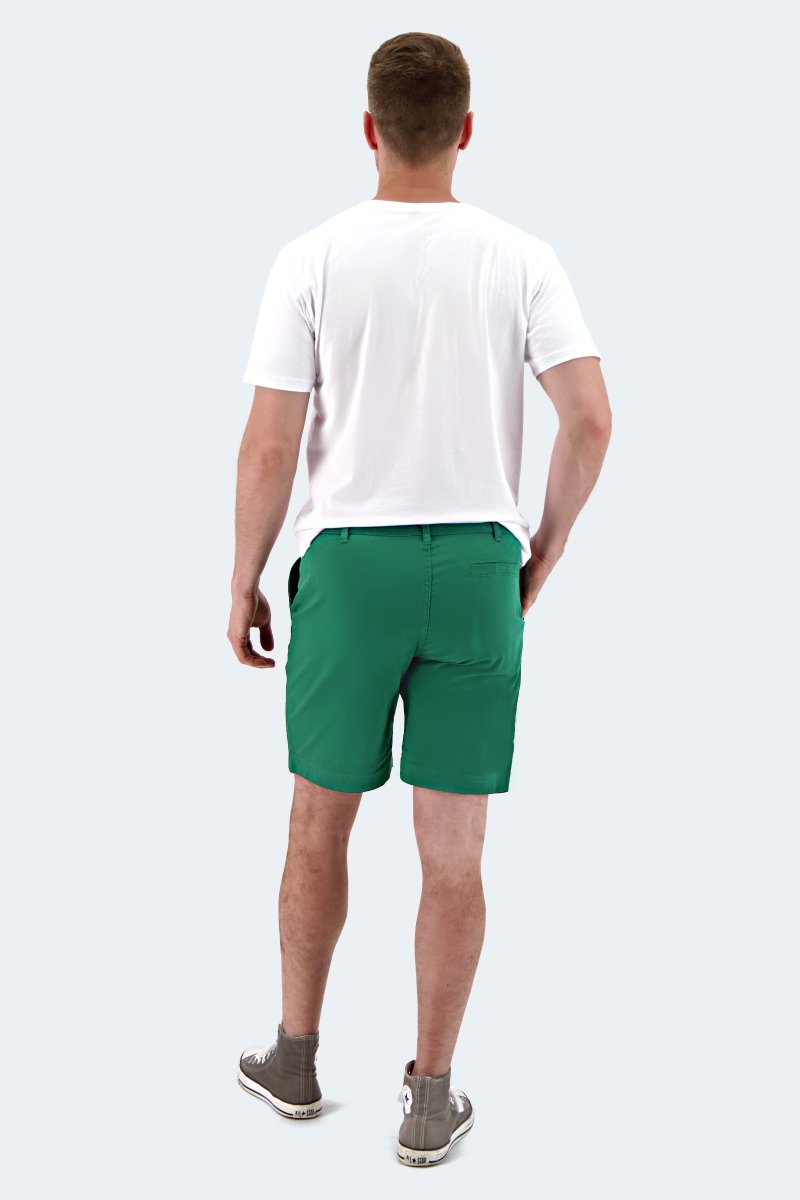 The Tropics - Frankster Stretch Cotton Light Green Men Shorts